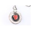 Image 3 : Navajo Two-Sided Pendant & Chain.