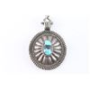 Image 4 : Navajo Two-Sided Pendant & Chain.