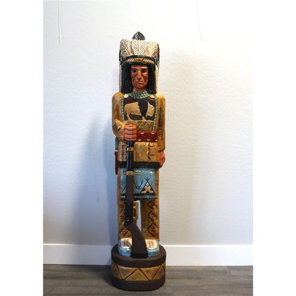 Cigar Store Indian by Frank Gallagher.