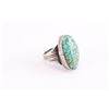 Image 2 : Navajo Spiderweb Turquoise Ring.