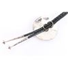 Image 3 : Navajo Hammered Concho Bolo