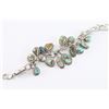 Image 2 : Kerah Tsosie Turquoise Charm Bracelent.