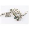 Image 3 : Kerah Tsosie Turquoise Charm Bracelent.