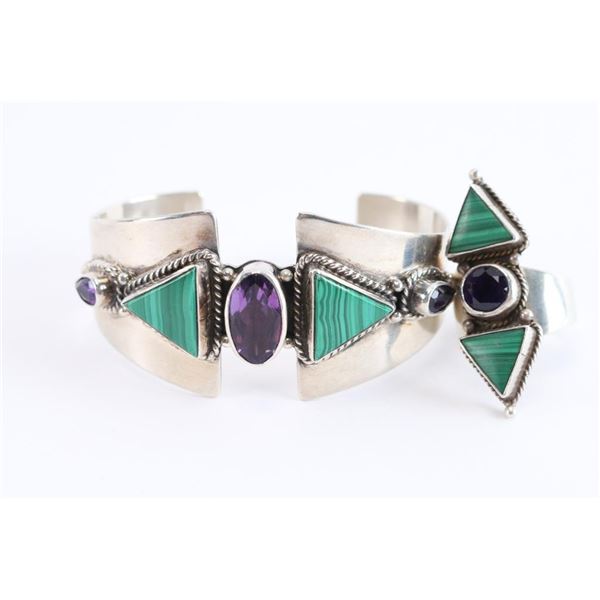 Sharon Sandoval Cuff & Ring Set.
