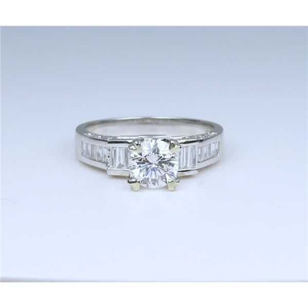 Brilliant Fine ‘IDEAL’ cut Diamond Ring