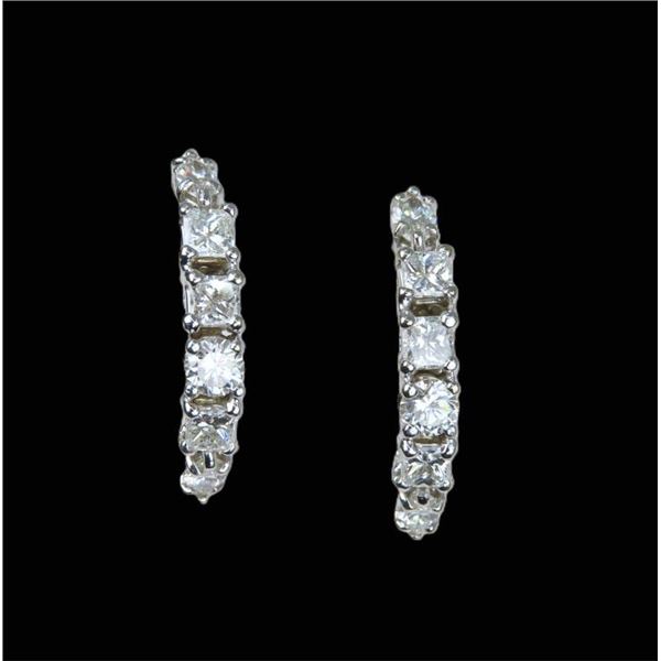 Stunning Diamond Designer Style Earrings