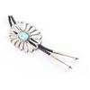 Image 2 : Navajo Sandcast Turquoise Bolo