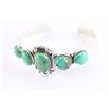 Image 3 : Navajo Green Turquoise Cuff.