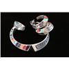 Image 1 : Lonn Parker Sterling Cuff, Earrings & Ring.