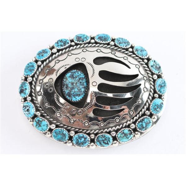 Navajo Turquoise Buckle,