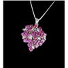 Image 2 : Marvelous Vintage Platinum Ruby and Diamond