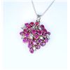 Image 5 : Marvelous Vintage Platinum Ruby and Diamond