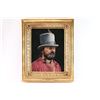 Image 1 : Original Oil on Board of Beaver Hat.