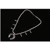 Image 2 : Petite Navajo Squash Blossom Necklace.