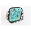 Image 1 : Large Navajo Turquoise Cuff.