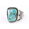 Image 2 : Large Navajo Turquoise Cuff.