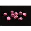 Image 3 : Collection of 10 Loose Ruby Cabochons.
