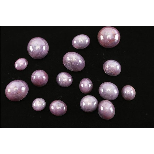 Lot of 16 Star Sapphires.