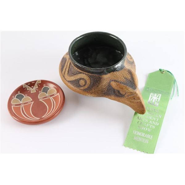 Collection of 2 Native American Pots.