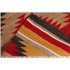 Image 2 : Navajo Rug w/Chevron & Crystal Design.