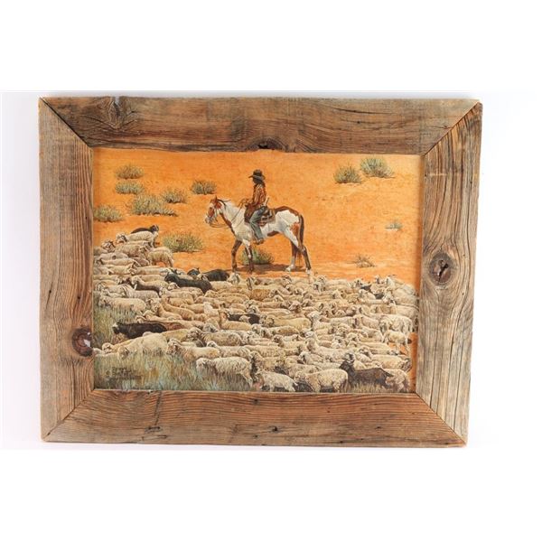 Beautiful, Bright Original Oil on Canvas.