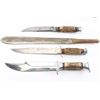 Image 2 : Lot of 4 Hunting Knives