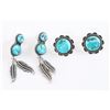 Image 1 : Lot of 2 Pair of Navajo Earrings.