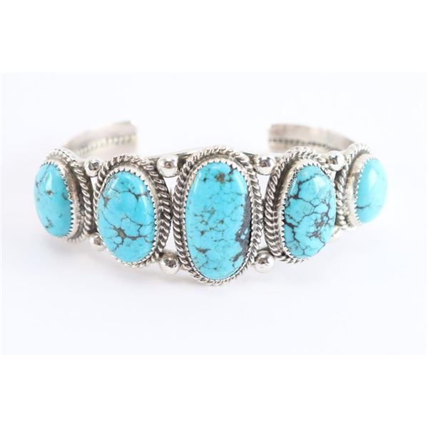 Unisex Dine 5 Stone Cuff.