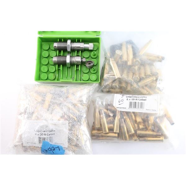8mm Lebel Reloading Dies & Brass
