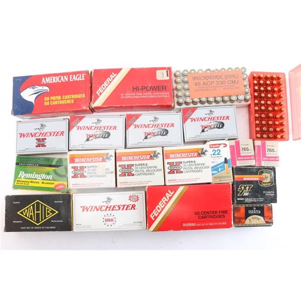 Lot of Pistol and Shotgun Ammo