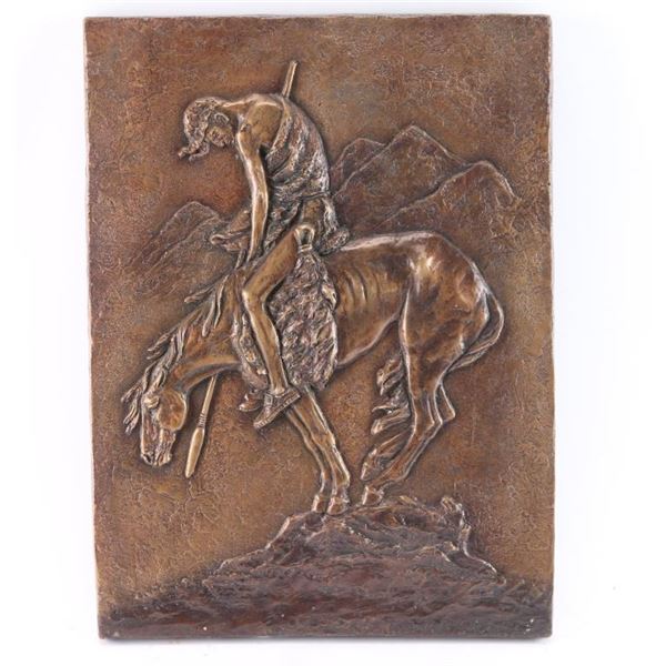 Fine Bronze Casting of "End of the Trail".