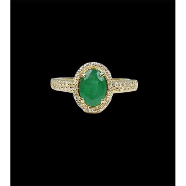 Elegant ‘EFFY’ Designer Emerald and Diamond