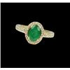 Image 2 : Elegant ‘EFFY’ Designer Emerald and Diamond