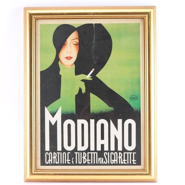 Pre-WWII European Cigarette Advertiser.