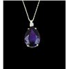Image 1 : Amazing Very Fine Pear Shape Amethyst