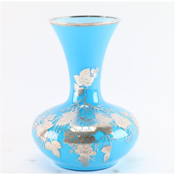 Opaline Art Glass Vase