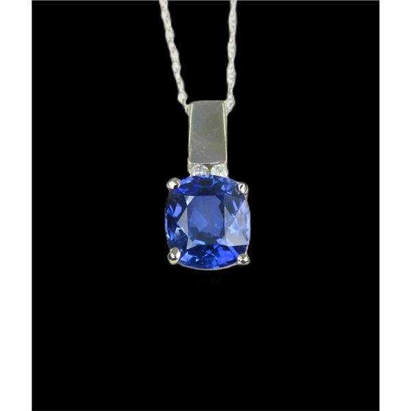 Alluring Lab Grown G.I.A. certified Blue