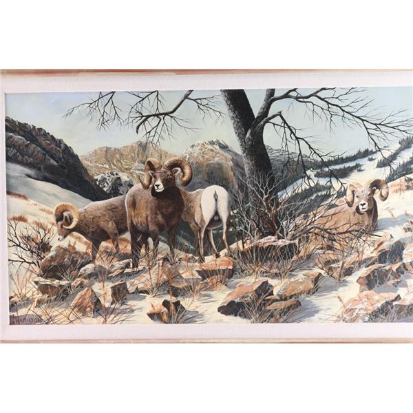 Original Oil Painting on Board.