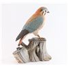 Image 2 : Beautiful Wood Carving of Sparrow Hawk.