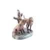 Image 2 : Bronze Statue Of Hound Dogs