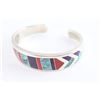 Image 2 : Hopi Inlaid Cuff.