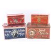 Image 2 : Lot of 4 Tobacco Tins.