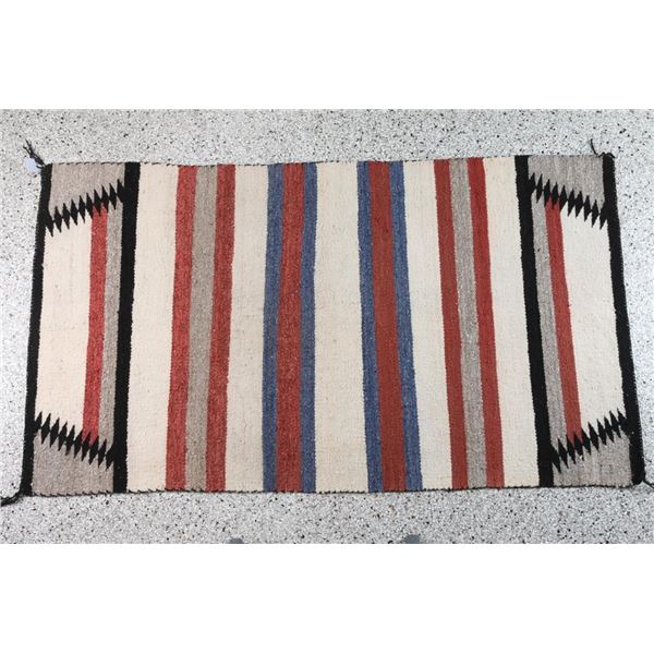 Navajo Double Saddle Blanket.