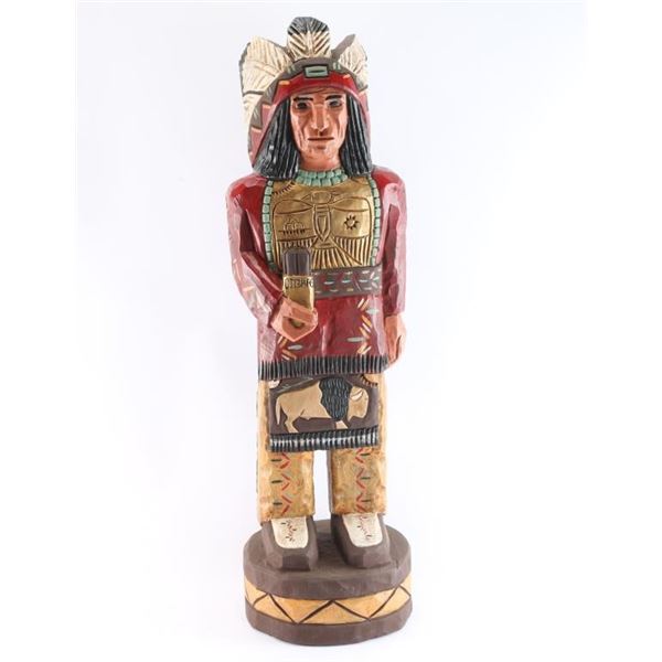 Small Cigar Store Indian by Frank Gallagher.