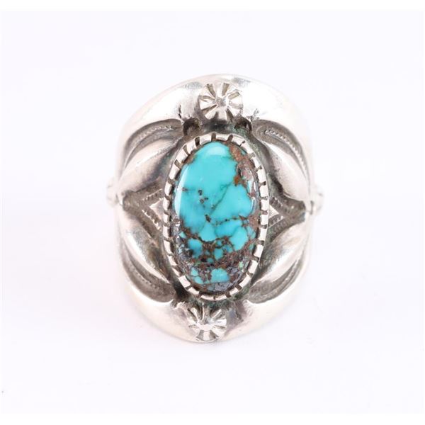 Ernie Lister Turquoise Ring.