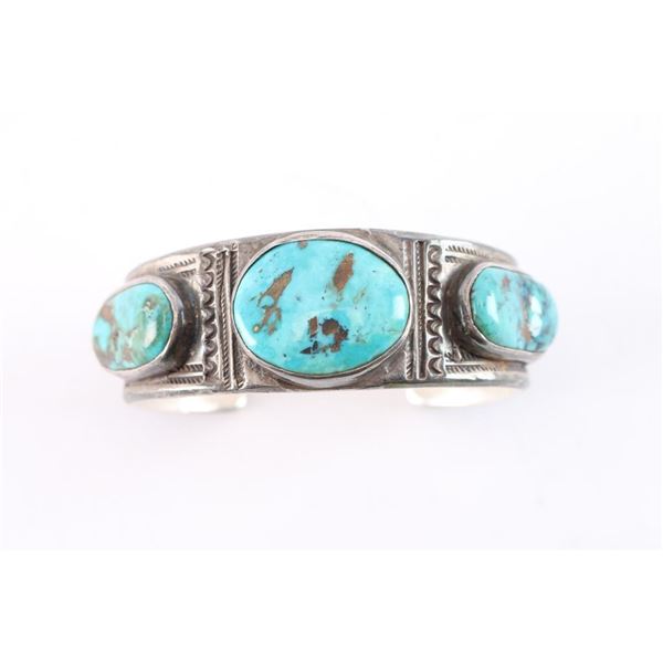 Navajo 3 Stone Cuff