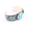 Image 2 : Navajo 3 Stone Cuff