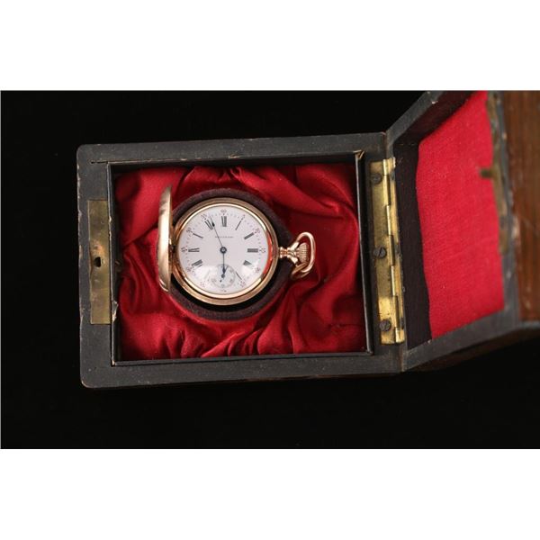 Waltham 1891 Hunting Case Pocket Watch.