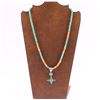 Image 1 : Navajo Turquoise & Coral Necklace.