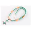 Image 2 : Navajo Turquoise & Coral Necklace.